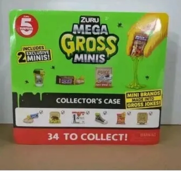 Zuru Mega Gross Minis Collectors Case With 18 Minis - Picture 1 of 2